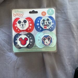 Mickey Mouse Pacifiers- never opened
